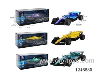 1:36 pull back alloy car 3 colors mixed
