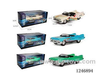 1:36 pull back alloy car 3 colors mixed