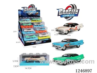 1:36 pull back alloy car 32PCS 3 colors mixed