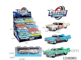 1:36 pull back alloy car 32PCS 3 colors mixed