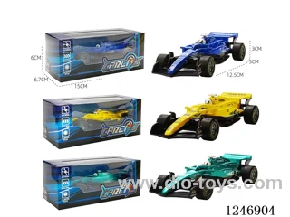 1:36 pull back alloy car 3 colors mixed