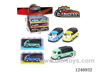1:36 pull back alloy car 24PCS 3 colors mixed