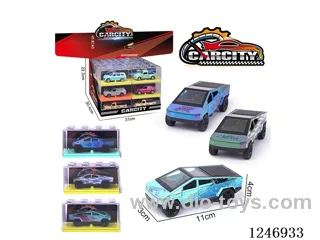 1:36 pull back alloy car 24PCS 3 colors mixed