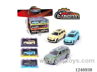 1:36 pull back alloy car 24PCS 3 colors mixed