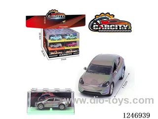 1:36 pull back alloy car 24PCS 3 colors mixed