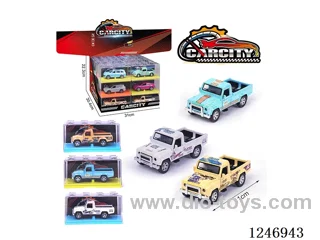 1:36 pull back alloy car 24PCS 3 colors mixed