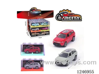 1:36 pull back alloy car 24PCS 3 colors mixed