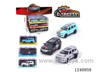 1:36 pull back alloy car 24PCS 3 colors mixed