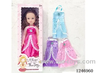 18 inch doll Multi-colour mixed packaging with IC