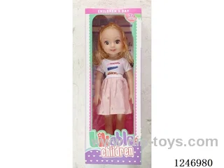 18 inch doll Multi-colour mixed packaging with IC