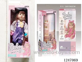 22 inch doll Multi-colour mixed packaging with IC (LR44 battery *2)