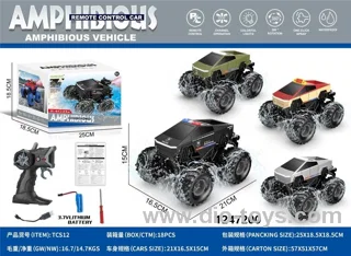 1:16 RC High Speed Amphibious Vehicle in Color box