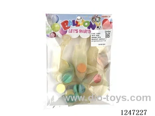 6PCS Clear Sequin Balloons