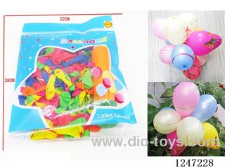 100PCS Balloon + Pump