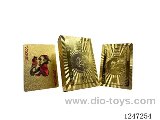 Gold Playing Cards