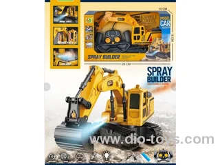 RC TRUCK with light and smoking in colour box