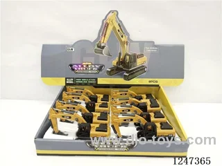 Alloy free wheel Excavator (8pcs)