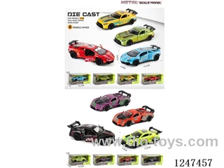1:36 pull back alloy car openable door W L/M