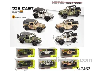 1:36 pull back alloy car 3 doors openable