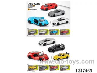 1:36 pull back alloy car openable door W L/M