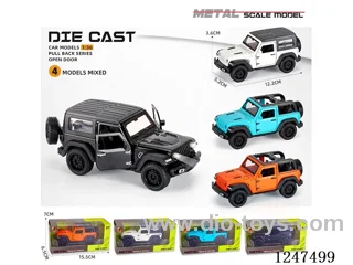 1:36 pull back alloy car 3 doors openable W L/M