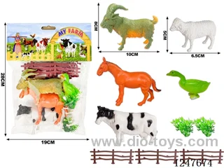 Animal Set-3Large+2Small+Accessories