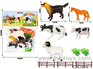 Animal Set-3Large+2Small+Accessories