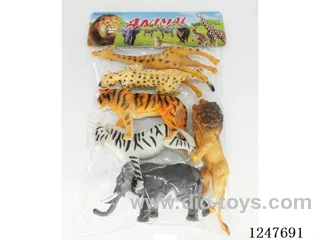 Wild Animal Set 6PCS7inch