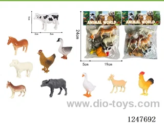 6PCS Animal 2 Models Mixed Pack
