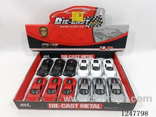 pull back alloy car 12PCS