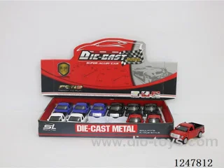 1:32 pull back alloy car 12PCS