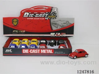 1:32 pull back alloy car 12PCS
