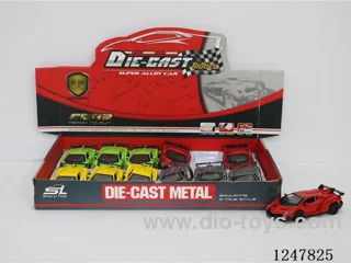 1:32 pull back alloy car 12PCS