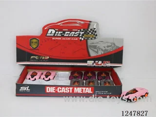 1:32 pull back alloy car 12PCS