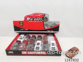 1:32 pull back alloy car