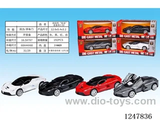 1:32 pull back alloy car