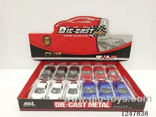 1:32 pull back alloy car 12PCS