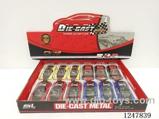 1:32 pull back alloy car 12PCS