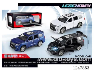 1:28 pull back alloy car W L/M 3 colors mixed