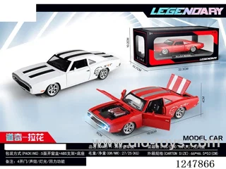 1:28 pull back alloy car W L/M 2 colors mixed