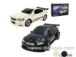 1:64 4WD Drift RC Car 2.4G with Light Included Battery
