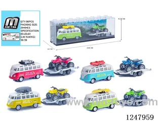 pull back alloy car