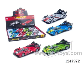 free wheel alloy car 8PCS