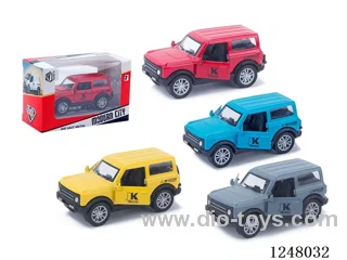 pull back alloy car