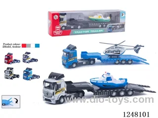 Free wheel trailer set