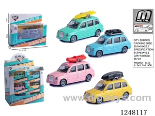 pull back alloy car 24PCS