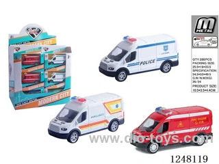 pull back alloy car 24PCS
