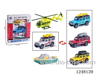 pull back alloy car 3PCS
