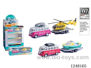 pull back alloy car 16PCS