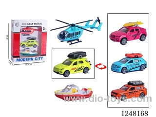 pull back alloy car 3PCS